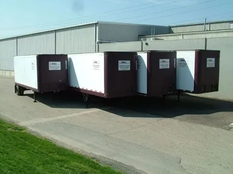 Trailer in line